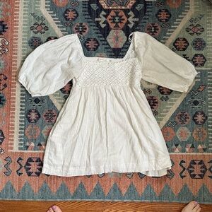 Ivory Babydoll Dress